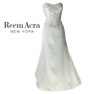 Reem Acra Wedding Gown from Kleinfeld New York 2004